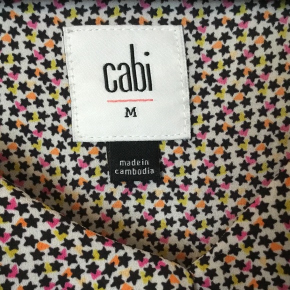 CAbi Stellar #3983 Sleeveless Ruffle Top - M - Picture 7 of 9